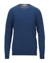 Paolo Pecora Sweaters In Dark Blue