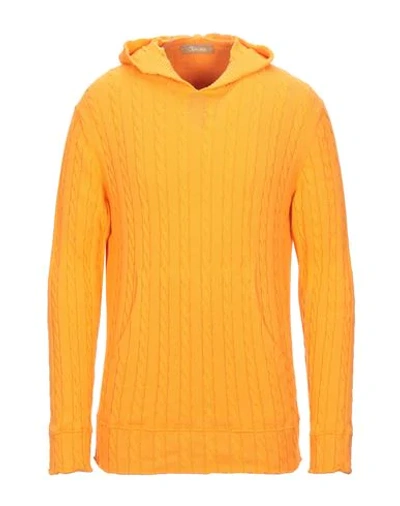 Obvious Basic Sweaters In Orange