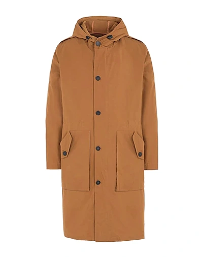 8 By Yoox Overcoats In Brown