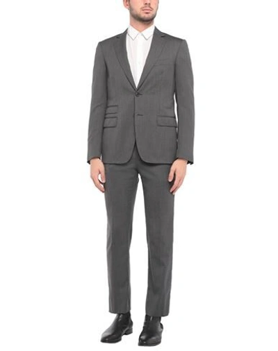 Mauro Grifoni Suits In Grey