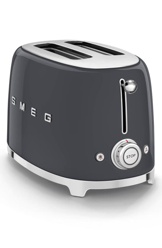 Smeg '50s Retro Style Two-slice Toaster In Slate Grey | ModeSens