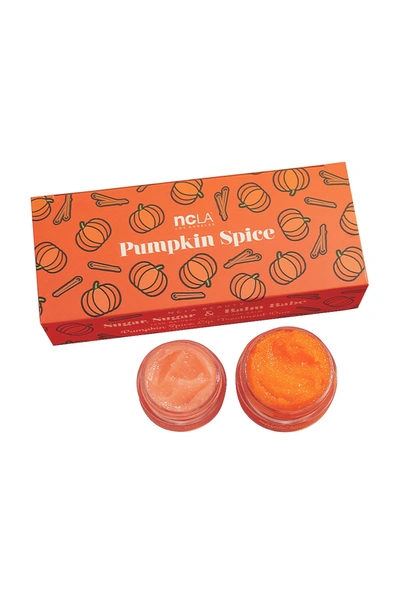 Ncla Sugar Sugar & Babe Balm Lip Treatment Duo In Pumpkin Spice