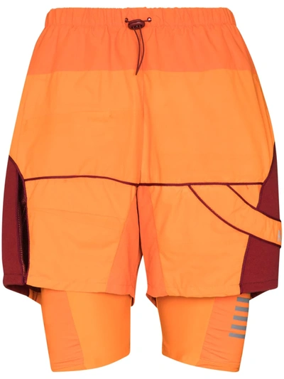 Robyn Lynch X Rapha Hybrid 2-in-1 Shorts In Orange