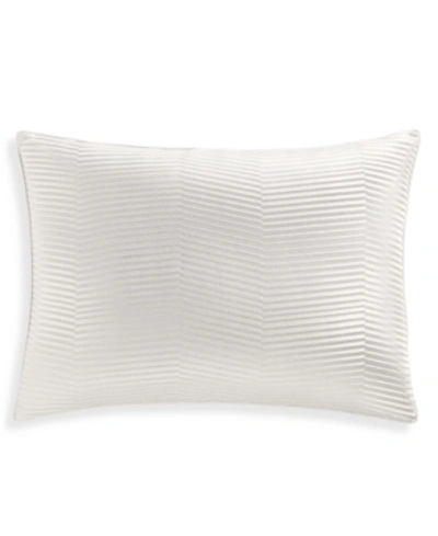 Hotel Collection Channels Sham, Standard, Created For Macy's Bedding In White