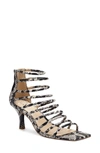 Vince Camuto Women's Ambaritan Strappy Dress Sandals Women's Shoes In Black/off White