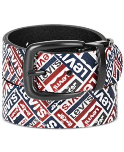 Levi's Kids' Big Boys Graphic Print To Reversible Casual Belt In Multi