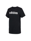 Adidas Originals Kids' Adidas Big Boys Short Sleeve Linear Logo T-shirt In Black