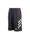 Adidas Originals Kids' Adidas Big Boys Aeroready Pro Sport 3-stripe Shorts In Gray