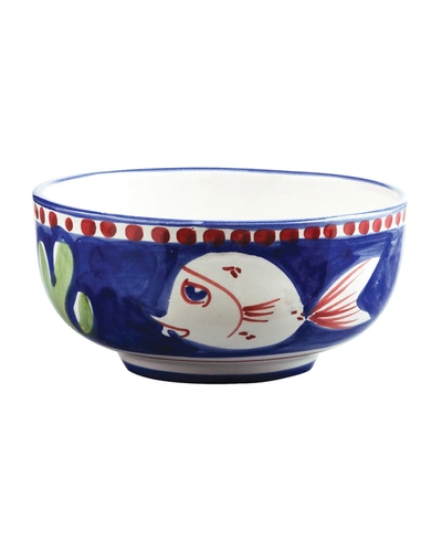 Vietri Campagna Cereal/soup Bowl In Golbalt