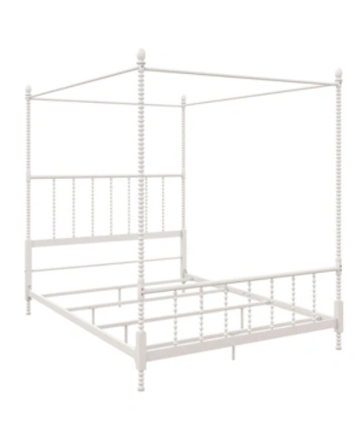 Atwater Living Krissy Canopy Bed, Queen In White