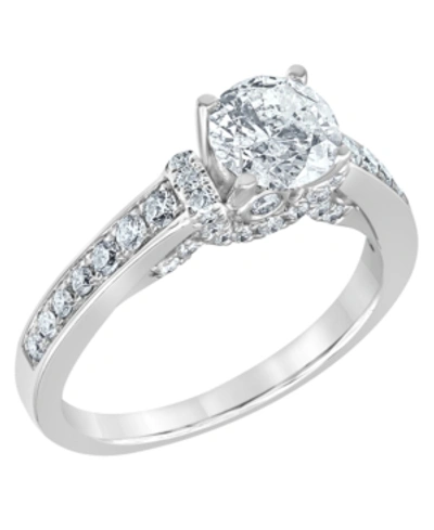 Macy's Diamond Engagement Ring (1 1/4 Ct. T.w.) In 14k White Gold