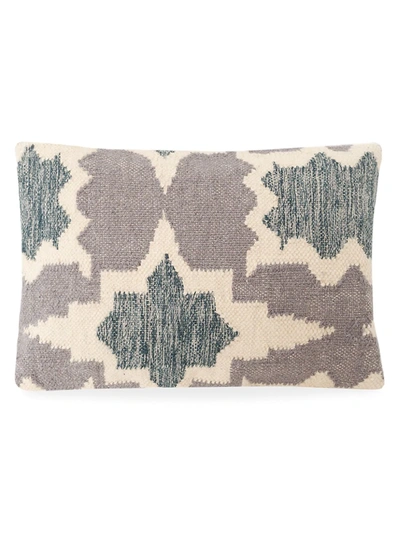 Anaya Handwoven Patterned Wool-blend Pillow