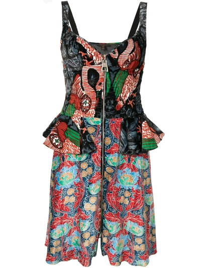 Pre-owned Louis Vuitton  Abstract Print Dress In Multicolour