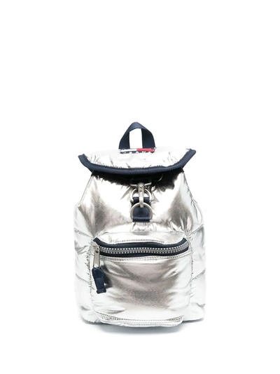 Tommy Hilfiger Silver Metallic Cinch Bag Backpack Tommy Hilfiger | Bags | Tommy Hilfiger Silver Metallic Cinch  main image 3