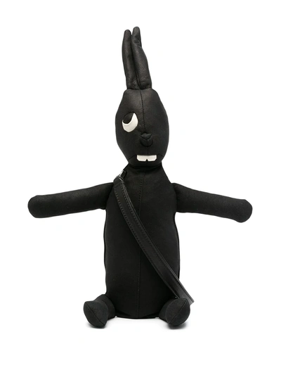 Rick Owens Rabbit Mini Bag In Black
