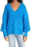 Cinq À Sept Antonella Sweater In Azure Blue