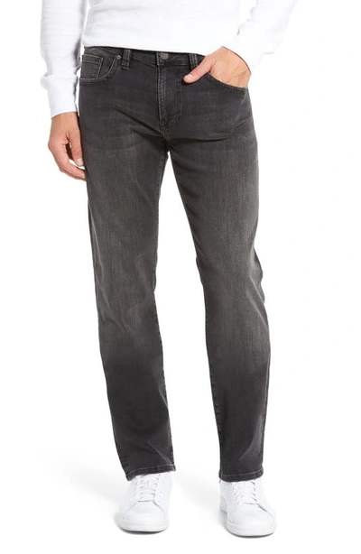 34 Heritage Courage Straight Leg Jeans In Coal Soft Comfort
