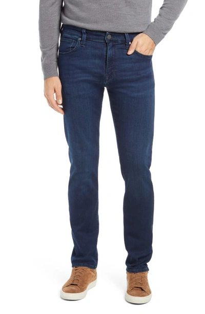 34 Heritage Courage Straight Leg Jeans In Deep Shaded Ultra