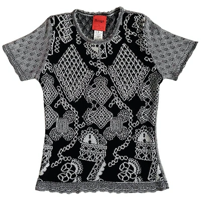 Pre-owned Christian Lacroix Silver  Top