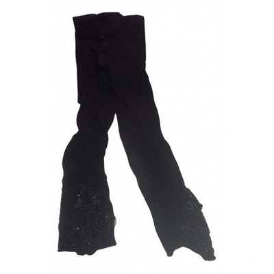 Pre-owned La Perla Black Cotton Trousers