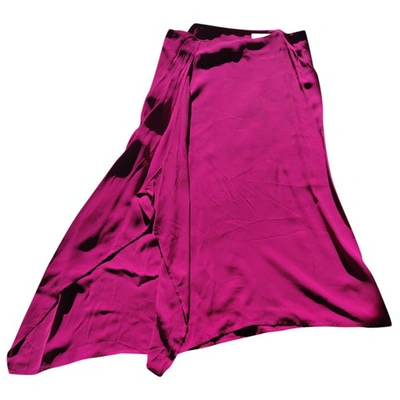 Pre-owned Hoss Intropia Burgundy Skirt