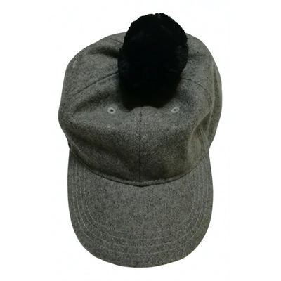 Pre-owned Elevenparis Wool Hat In Grey