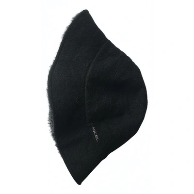 Pre-owned Lancel Wool Hat In Black