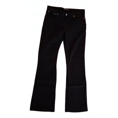 Pre-owned Polo Ralph Lauren Large Pants In Black