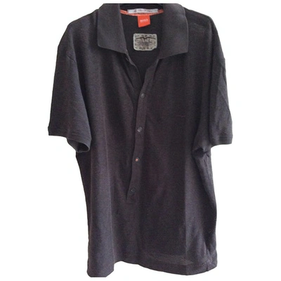 Pre-owned Hugo Boss Polo Shirt In Brown