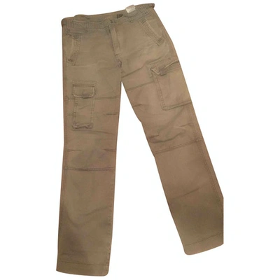 Pre-owned Brooks Trousers In Green
