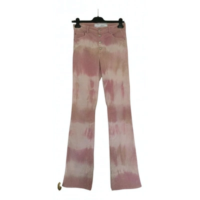 Pre-owned Iro Spring Summer 2020 Jeans In Pink