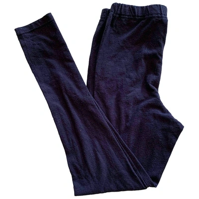 Pre-owned Moschino Wool Leggings In Other
