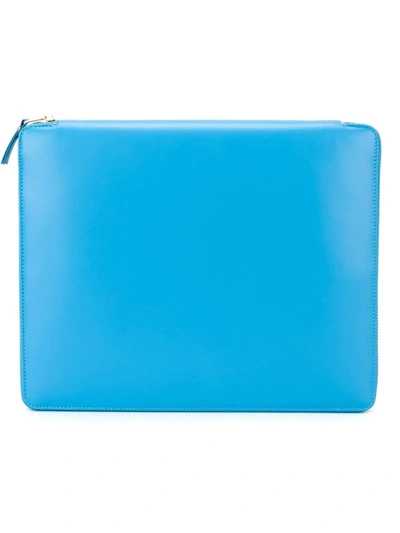 Comme Des Garçons 'colour Plain' Ipad Case In Blue