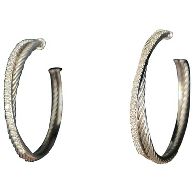 Pre-owned David Yurman Silver Silver Earrings