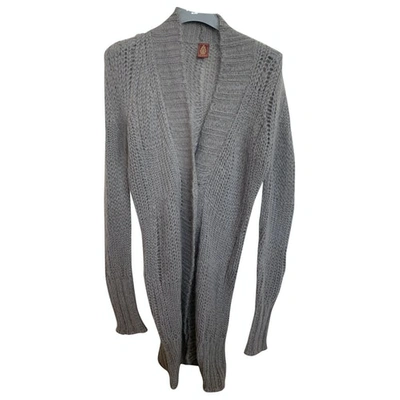 Pre-owned Dondup Wool Jumper In Grey