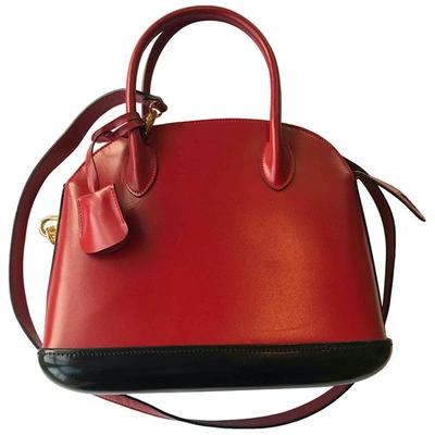 Pre-owned Walter Steiger Red Leather Handbag