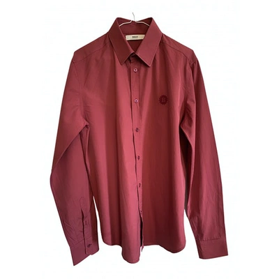 Pre-owned Bally Shirt In Red