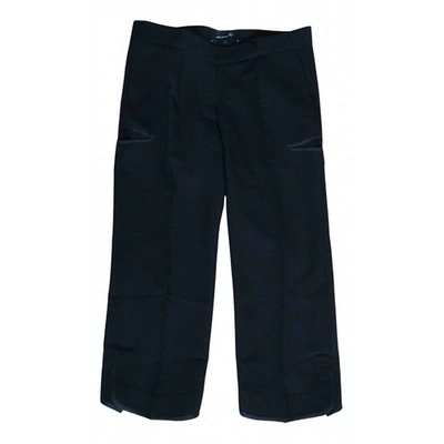 Pre-owned Isabel Marant Wool Trousers In Black