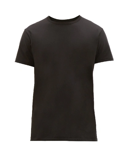 Rag & Bone Standard Issue Cotton-jersey T-shirt In Black