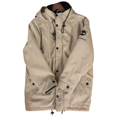 Pre-owned Timberland Coat In Beige