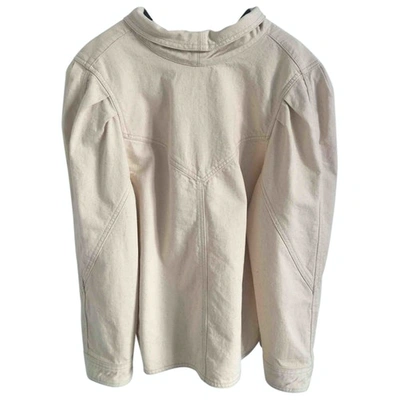 Pre-owned Isabel Marant Ecru Cotton Jacket