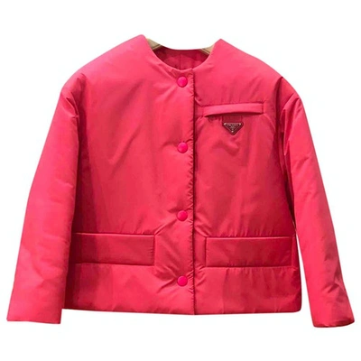 Pre-owned Prada Jacket In Pink