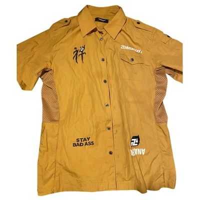 Pre-owned Undercover Shirt In Yellow