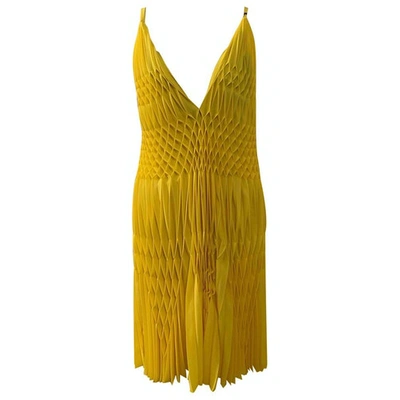 Pre-owned Haider Ackermann Mid-length Dress In Yellow