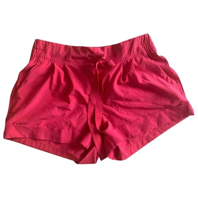 Pre-owned Lululemon Pink Shorts
