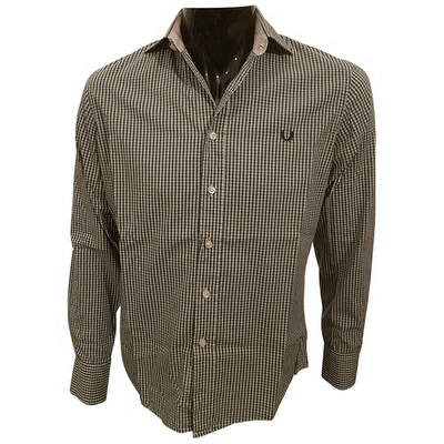 Pre-owned Fred Perry Shirt In Green