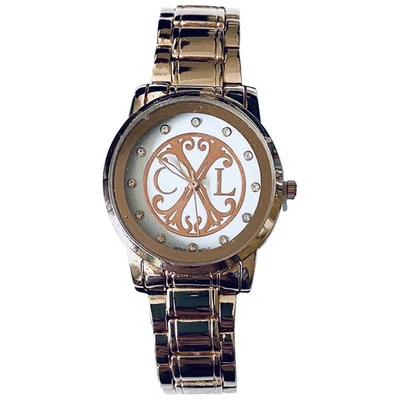 Pre-owned Christian Lacroix Gold Steel Watch