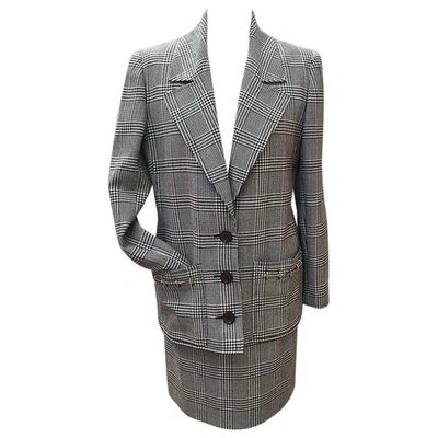 Pre-owned Valentino Wool Suit Jacket In Multicolour