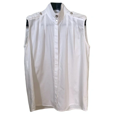 Pre-owned Valentine Gauthier White Cotton  Top