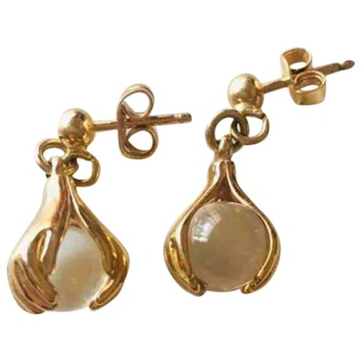 Pre-owned Charles Jourdan Gold Gold Plated Earrings